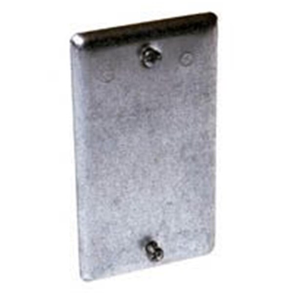Boombox Electrical Box Cover, Steel, Blank Cover BO425914 - main